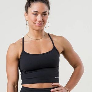 BARRE3 X BEYOND YOGA SLIM RACERBACK TANK - JET BLACK